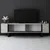 Hanah Home TV Komoda Yildiz, 180x50x30 cm, Sivo-Crna