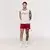 GymBeam Varsity Shorts Red
