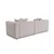Atelier del Sofa Dvosed 220x69x90cm Bež