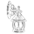 Opviq Spoljna zidna lampa BAP-68184-BKR-M2, 32x20 cm, E27, 40W, IP65, Braon