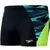Speedo eco endurance+ max splice aquashort black/hyper yellow s - uk32