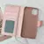 Maska na preklop Hanman Mill za iPhone 15 Plus roze