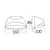 Braytron Zidna svetiljka BRY-PIRUS-S-7W-3000K-IP54