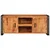 TV ormar Smeđa 120 x 33 x 50 cm Masivno bagremovo drvo