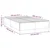 Vidaxl Posteljni okvir brez vzmetnice temno rjava 120x190 cm blago