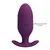 Luksuzni elektrostimulativni analni plug purple