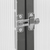 Staklenik s okvirom antracit 169 x 58 x 195 cm aluminijski