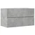 Ormarić za umivaonik boja betona 90x38,5x45cm konstruirano drvo