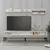 Hanah Home TV komoda sa policama Lyon 2, 180 cm, Krem-bela