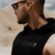 GymBeam Moška majica s kapuco Tank Top Black