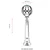 Opviq Spoljna lampa BSU-68081-BSY-M6-BOP, 95 cm, Podna, IP65, E27, 60W, Crna
