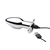 Master Series Chrome Blast 7X Rechargeable Butt Plug with Remote Small