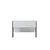 Hanah Home Komoda Luxe, 120x80x30 cm, Bela