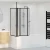 Tuš paravan Bijelo 120 x 70 x 137 cm Aluminij