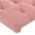 Vidaxl Vzglavje postelje roza 100x7x118/128 cm žamet
