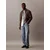Calvin Klein Jeans Majica Hero pegasto siva/črna/bela