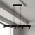 Brilagi - LED RGBW prigušiva luster na sajli SELE 6xGU10/6,5W/230V crna