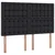 Krevet s od storage s madracem Crna 140 x 200 cm Lažna koža