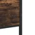 Vidaxl Kovinski posteljni okvir brez vzmetnice dimljen hrast 90x190 cm