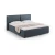 Modra boxspring postelja s prostorom za shranjevanje 180x200 cm Arendal – Cosmopolitan Design