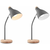 TRACER Stona lampa Scandi E27 max 40W drvo-siva Scandi Grey