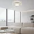 JUST LIGHT. 15222-17 - LED plafonsko svetlo KULUNKA LED/46W/230V hrom