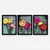 Wallity Set uramljenih slika 3SC47, 3 Dela