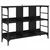 Kreveta Crni hrast 102 x 32 x 73,5 cm