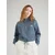 Calvin Klein Jeans Majica  dimno modra / bela