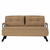 ATELIER DEL SOFA Sofa dvosed Sando 2 Seater Light Brown v2