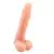 Dildo Spread Me No. 03, Sa testisima, 17.7cm, Boja kože