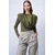 Trend Alacati Stili Ženska bluza Alc-X15063, Kaki