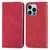 Rdeča Elegantna Flip torbica (iPhone 13 Pro Max)