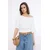 TRENDYOLMILLA Ženska bluza Twoss26Bz00097, Vanila