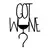 Wallity Zidna dekoracija Got Wine, 54x38 cm, 1.5 mm, Crna