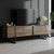 HANAH HOME Luxe Walnut Black