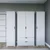 Hanah Home Garderober Duru 1600-023, 170x183x45 cm, Beli