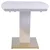 MID.YOU Jedilna Miza Jade Az, Bela, 140-180x90