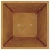 Stup saksija Srebrno 35 x 35 x 73 cm