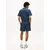 Tommy Jeans Hlače marine/pastelno modra/rdeča