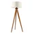 Podna lampa AIDA 1xE27/15W/230V hrast/krem