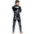 Black Level Erotski kombinezon za muškarce Jumpsuit, Crni