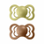 BIBS Supreme Cucle, Silikonske, 6-18m, 2 komada, Sage & Ivory