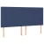 vidaXL vidaXL Box spring postelja z vzmetnico modra 160x200 cm blago, (20893582)