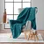 Modra odeja iz mikroflanele 125x150 cm Mini Frosty – douceur dintérieur