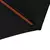 Suncobran s drvenim stupom 300 x 258 cm crni