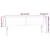 LED posteljno vzglavje krem 203x16x78/88 cm blago