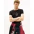 Tommy Jeans Majica mornarska/rdeča/črna/bela