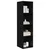 Set TV komoda Crni hrast 37 x 37 x 142,5 cm Konstruirano drvo