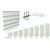 2D Panelna ograda 6x5x6mm, Pocinkovana i plastificirana, 2,5x1,43m, Antracit RAL 7016